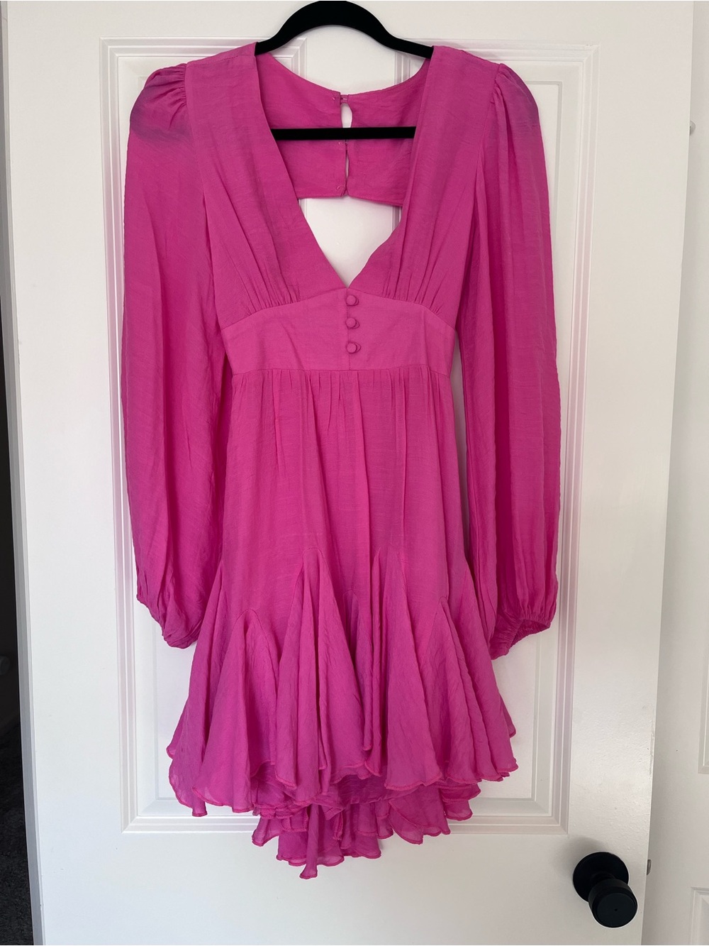Hello Molly Open-Back Mini Dress